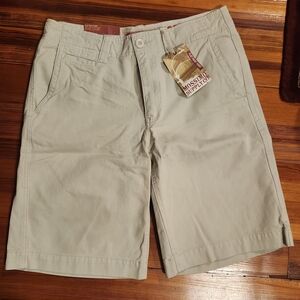 Mossimo Supply Co. Men's Khaki Flat Front Shorts